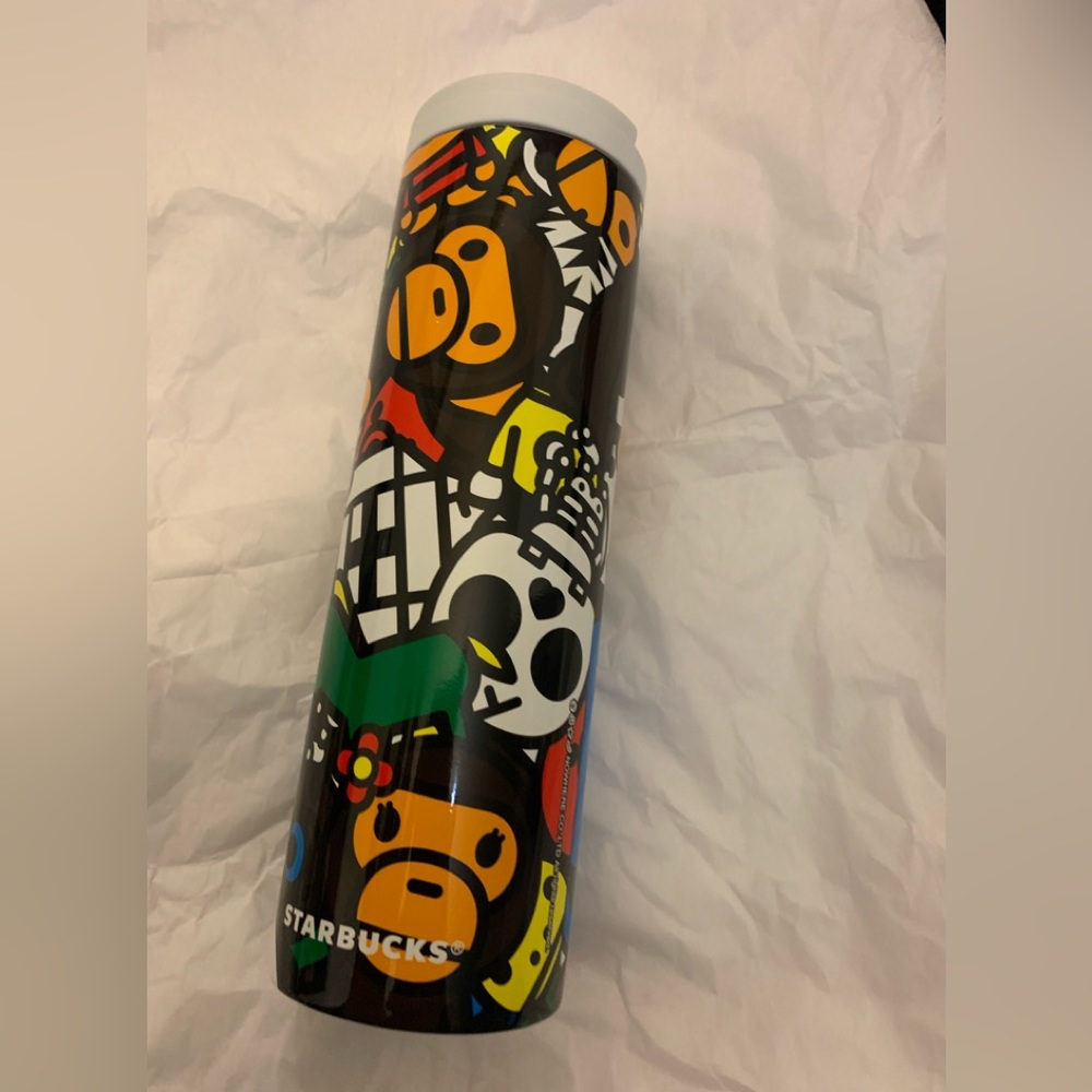 Bathing ape Starbucks canteen